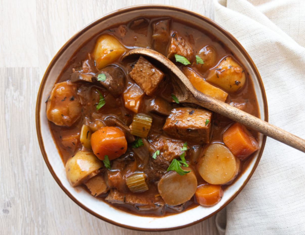 Vegan Beef Stew Recipe - grassfedkitchen.com